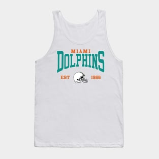 Retro Miami Football Tank Top